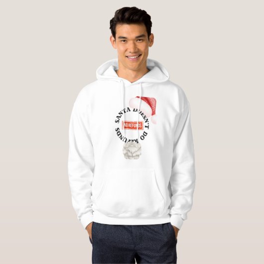 De Kerstman betaalt geen geld terug Hoodie (Voorkant volledig)