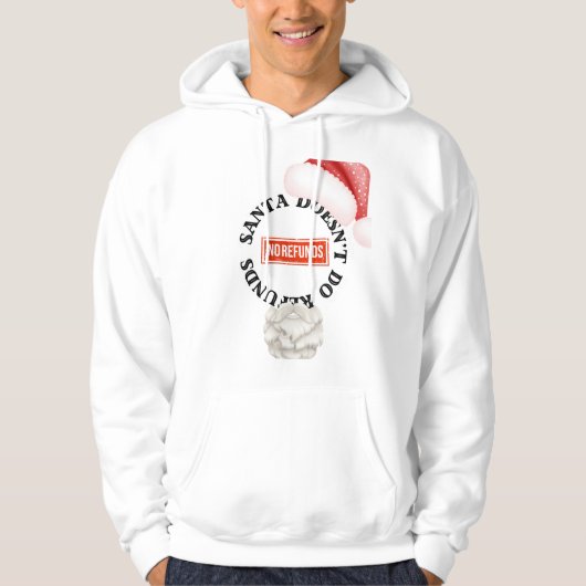 De Kerstman betaalt geen geld terug Hoodie (Voorkant)