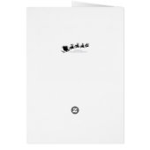 De Kerstman boven de vuurtoren van Bodie Island (Achterkant)