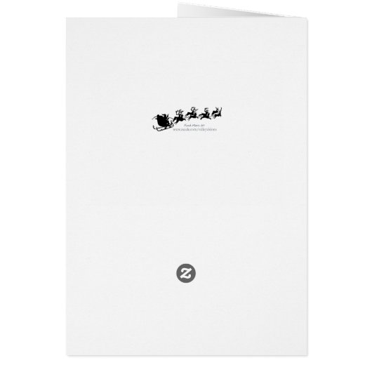 De Kerstman boven de vuurtoren van Bodie Island (Achterkant)