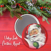 De  Kerstman checkt zijn lijst Magneet