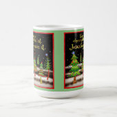 De Kerstman controleert zijn lijst... Jezus vergee Koffiemok (Center)