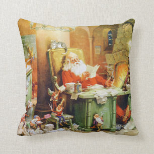 De Kerstman & de Elfen op de Noordpool Kussen