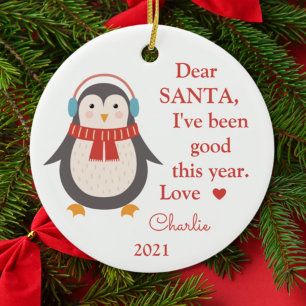 De kerstman die ik goed heb gemaakt... keramisch ornament