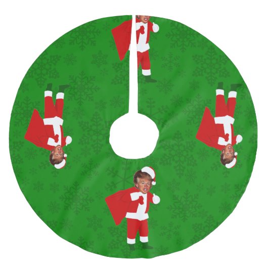 De Kerstman Donald Trump Lelijke Kerst Kerstboom Rok (Voorkant)