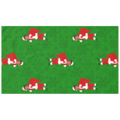 De Kerstman Donald Trump Lelijke Kerst Tafelkleed (Voorkant (Horizontaal))