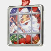 De Kerstman door de Comités van het Venster Metalen Ornament (Links)