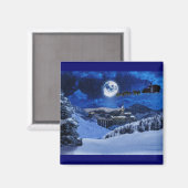 De Kerstman en de Noordpool Magneet (Voorkant / Achterkant)