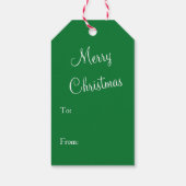 De Kerstman en de Polar Beren Cadeaulabel (Achterkant)