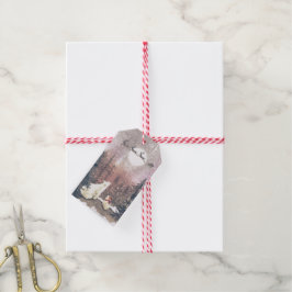 De Kerstman en de Polar Beren Cadeaulabel