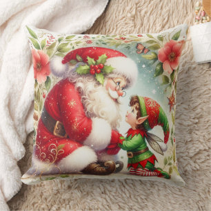 De Kerstman en Elf 6 Kussen