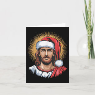 De Kerstman en Jezus zagen we die vrolijke kerst g Kaart