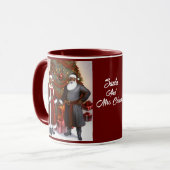 De Kerstman en mevrouw Claus Mok (Voorkant links)