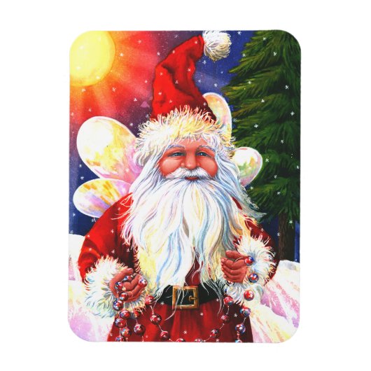 De Kerstman Fee Magneet (Verticaal)