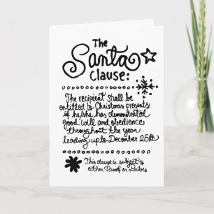 De Kerstman Feestdagen Kaart