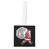 De kerstman gelooft ook niet in jou, team kerstman decoratie (Voorkant)