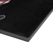 De kerstman gelooft ook niet in jou, team kerstman snijplank (Hoek)