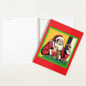 De Kerstman geniet van een hapje Planner (Display)