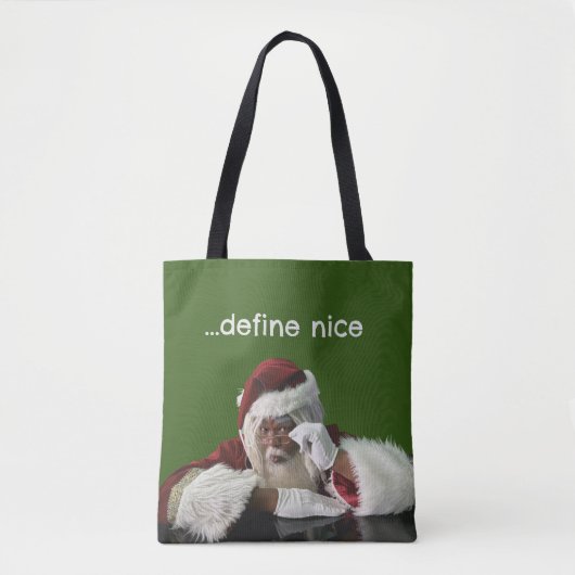 De Kerstman heeft een beetje plezier Tote Bag (Voorkant)