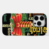 De kerstman heeft een fijne dag en een betere nach Case-Mate iPhone case (Achterkant (horizontaal))