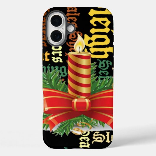 De kerstman heeft een fijne dag en een betere nach Case-Mate iPhone case (Achterkant)