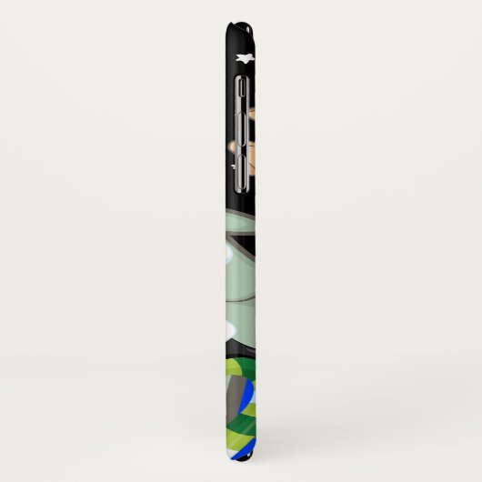 De Kerstman heeft een lijst Case-Mate iPhone Case (Achterkant/links)