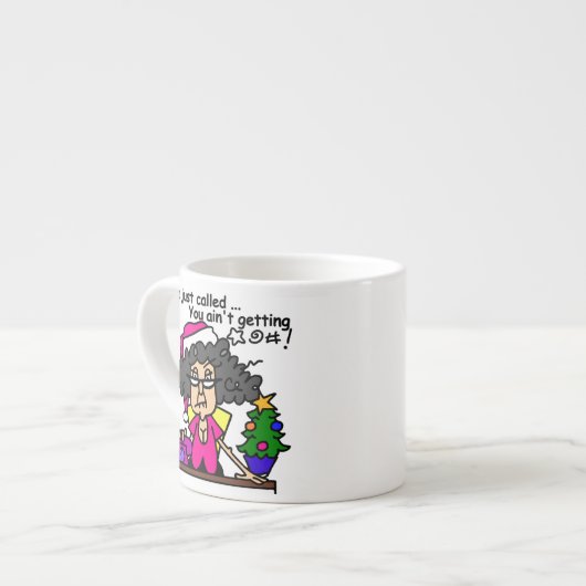 De Kerstman heeft gebeld Espresso Kop (Links)