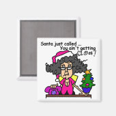 De Kerstman heeft gebeld Magneet (Voorkant / Achterkant)