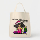 De Kerstman heeft gebeld Tote Bag (Voorkant)