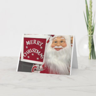 DE KERSTMAN HEEFT "SPECIALE WENSEN" ALLEEN VOOR "U FEESTDAGEN KAART