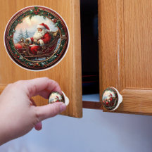 De Kerstman in zijn slee