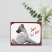 De Kerstman is dat jij Feestdagenkaart (Staand voorkant)