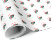 De kerstman is echt een echte vun. cadeaupapier (Rol Hoek)