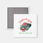 De kerstman is echt een echte vun. magneet (Voorkant / Achterkant)