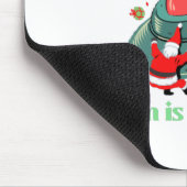 De kerstman is echt een echte vun. muismat (Hoek)