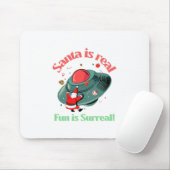 De kerstman is echt een echte vun. muismat (Met muis)