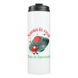 De kerstman is echt een echte vun. thermosbeker