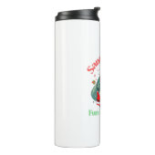 De kerstman is echt een echte vun. thermosbeker (Gedraaid links)