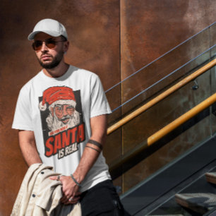 De Kerstman is echt T-shirt