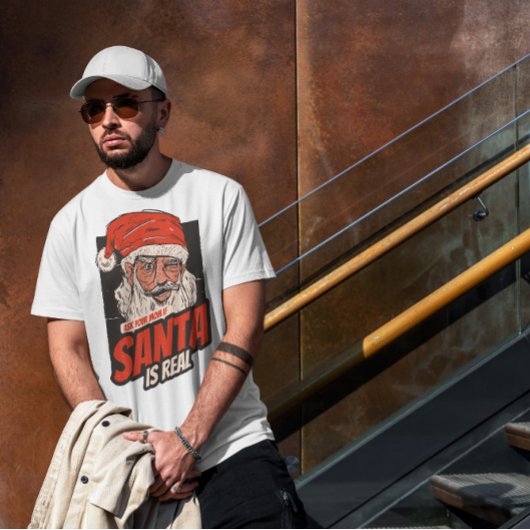 De Kerstman is echt T-shirt