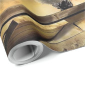 De kerstman is een piraat cadeaupapier (Rol Hoek)