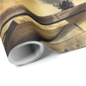 De kerstman is een piraat cadeaupapier (Rol Hoek)