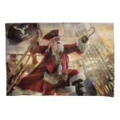 De kerstman is een piraat kussensloop (Voorkant)