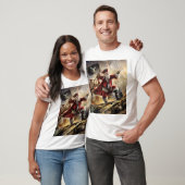 De kerstman is een piraat t-shirt (Unisex)