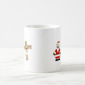 De kerstman is groter dan Jezus Koffiemok (Center)