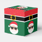 De kerstman is hier bedankdoosjes (Achterkant)