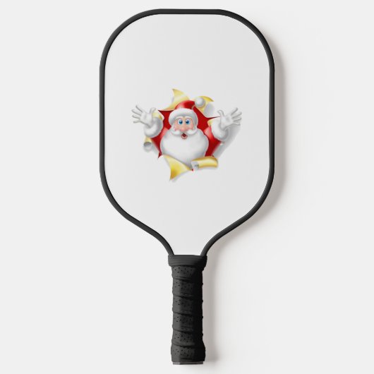 De Kerstman is hier.... Verrassende Button Golf Ba Pickleball Paddle (Voorkant)