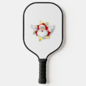 De Kerstman is hier.... Verrassende Button Golf Ba Pickleball Paddle (Achterkant)