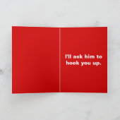 De kerstman is mijn Kaart Homeboy (Binnen)