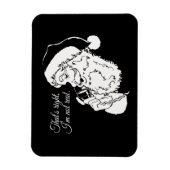 De Kerstman is niet echt —.png Magneet (Verticaal)